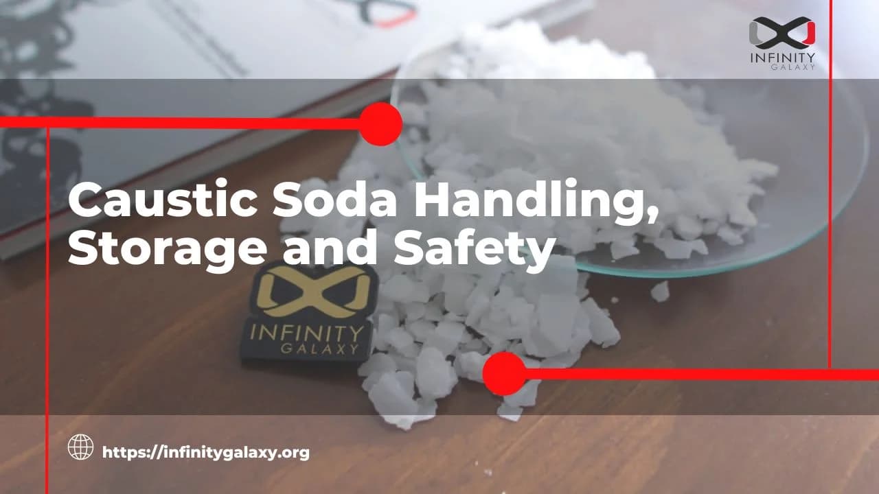 Caustic Soda Storage Tank, Handling, Container and Safety