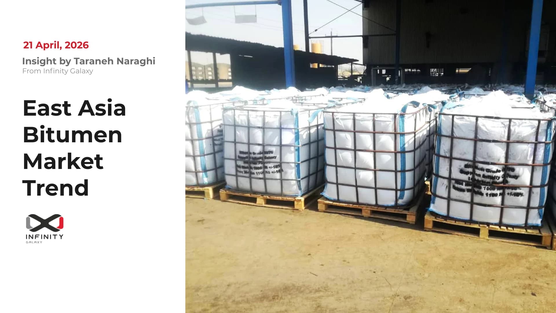 East Asia Bitumen Market: From Price Shock to Strategic Buying in April 2026