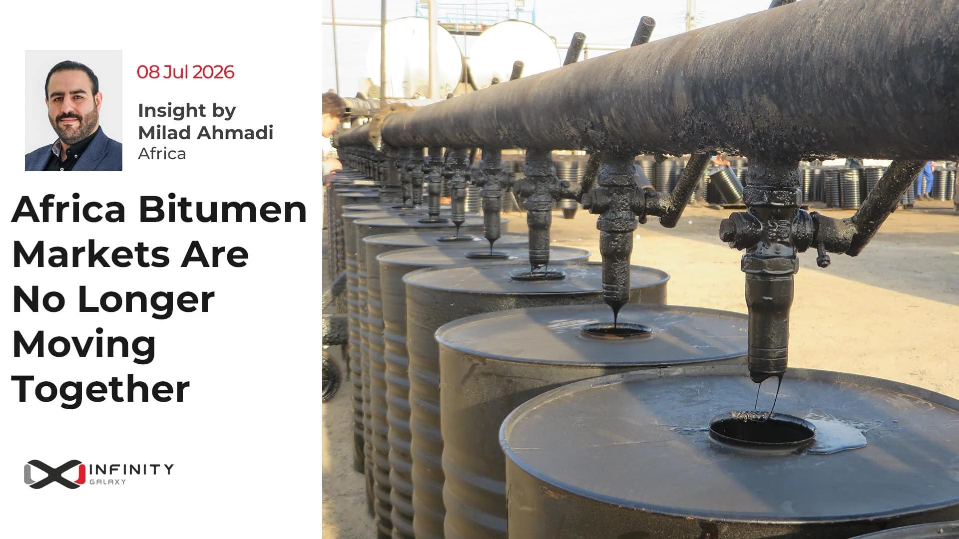 Africa Bitumen Markets Are No Longer Moving Together