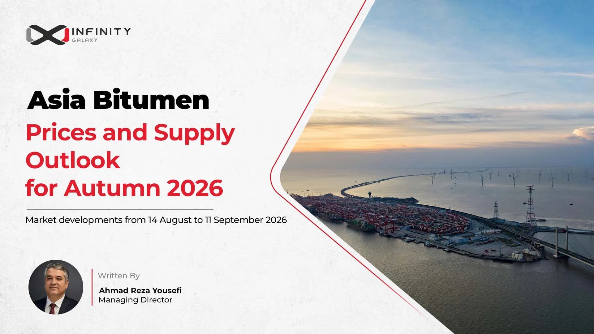 Asia Bitumen Prices and Supply Outlook for Autumn 2026