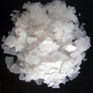 caustic soda in the form of flakes is very popular