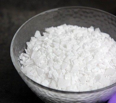 Caustic Soda has a solid form