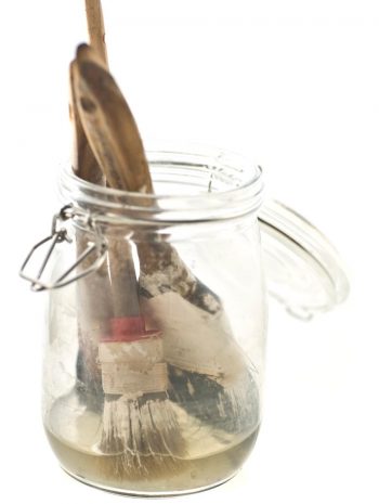 900-18367165-paintbrushes-in-jar Low aromatic white spirit (LAWS) is a refined type of white spirit that contains less sulfur