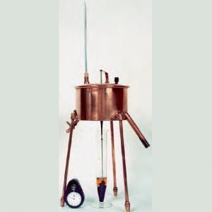 The most common device for measuring the viscosity is saybolt furol or efflux viscometer
