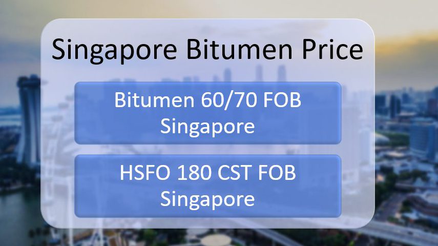 Singapore bitumen price image
