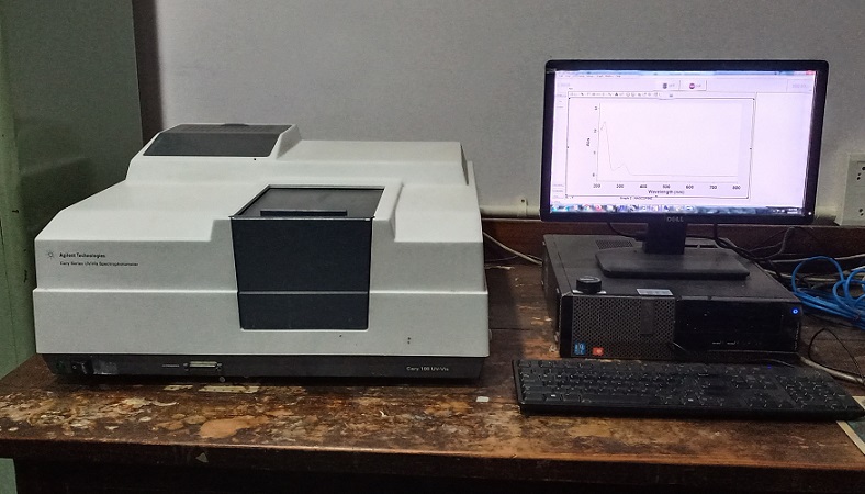 UV-VIS Spectrophotometer for PAHs Measurement Test of Petroleum Jelly