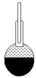 Demonstrate the mould within bitumen that is pulled with a constant speed in a water bath