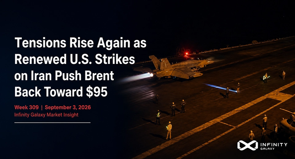Weekly Bitumen Report: Tensions Rise Again as Renewed U.S. Strikes on Iran Push Brent Back Toward $95