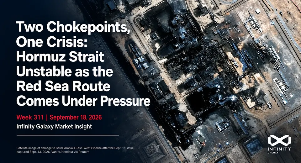 Weekly Bitumen Report: Two Chokepoints, One Crisis: Hormuz Strait Unstable as the Red Sea Route Comes Under Pressure