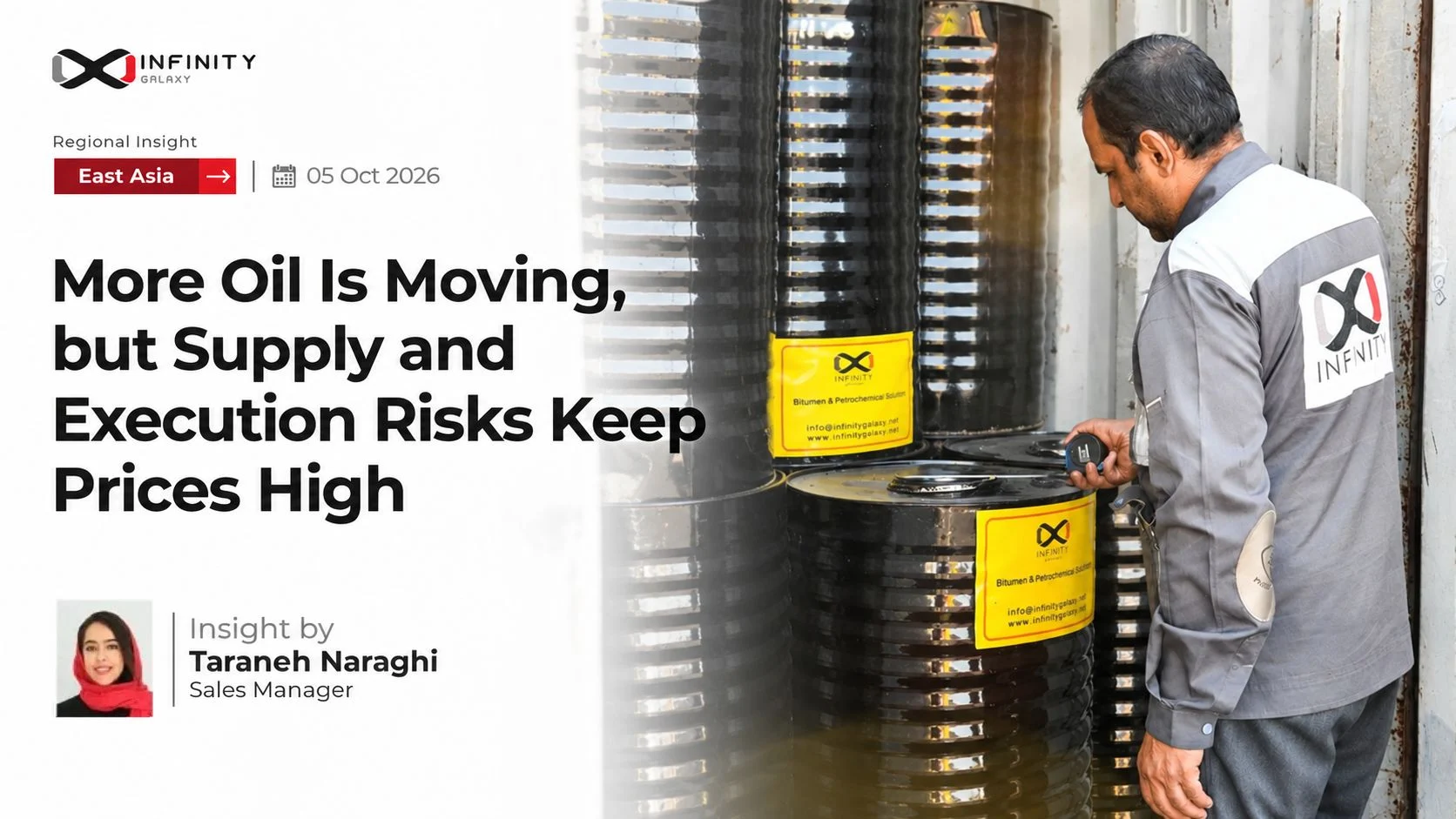 East Asia Bitumen Market: More Oil Is Moving, but Supply and Execution Risks Keep Prices High