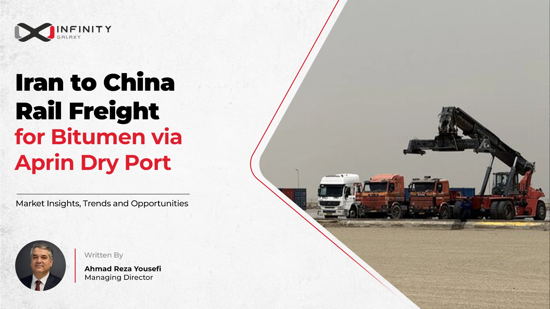 Iran to China Rail Freight for Bitumen via Aprin Dry Port